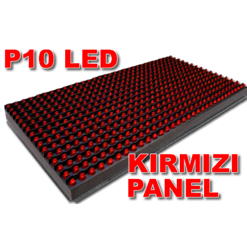 P10 Kırmızı Led panel