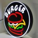 Burger Tabelası - Burger Daire Tabela