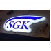 SGK Tabelası - Işıklı SGK Led Tabelası-Beyaz